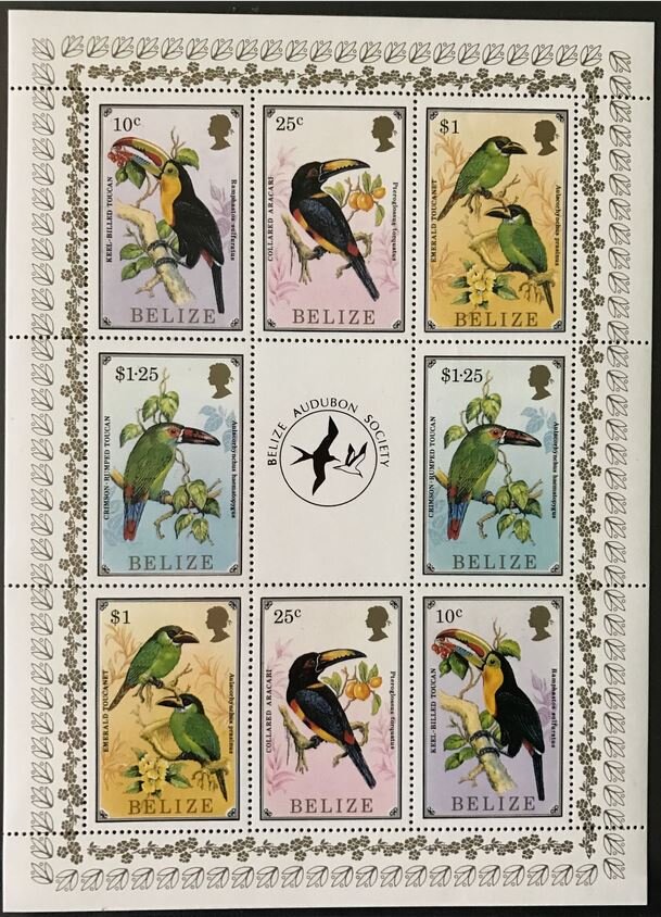 Toucans Mini Sheet