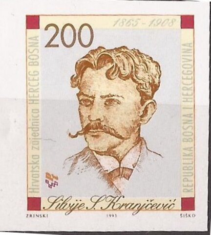 Silvije Strahimir Kranjcevic (1865-1908) Poet