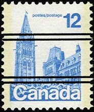 Stamp, Houses of Parliament, Canada,  , Buildings, Government Buildings, Parliaments, Towers