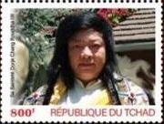 Stamp, H.H.Dorje Chang Buddha III, Chad,  , Buddhism, Famous People, Religion