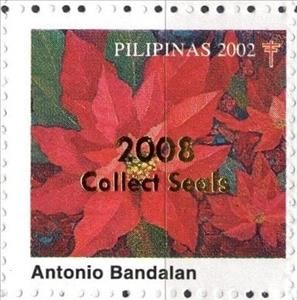 Stamp, Antonio Bandalan, Cinderellas,  , Christmas, Tuberculosis / TBC