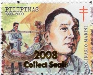 Stamp, Apolinario Mabini, Cinderellas,  , Famous People