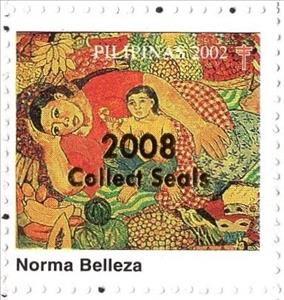 Stamp, Norma Belleza, Cinderellas,  , Christmas, Tuberculosis / TBC