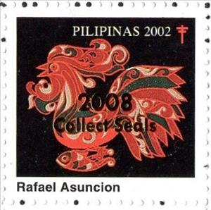 Stamp, Rafael Asuncion, Cinderellas,  , Christmas, Tuberculosis / TBC