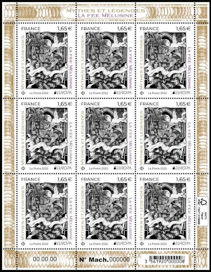 Europa (C.E.P.T.) 2022 - Legend of Mélusine