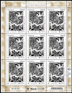 Mini Sheet, Europa (C.E.P.T.) 2022 - Legend of Mélusine, France,  , C.E.P.T. / Europe, Legends