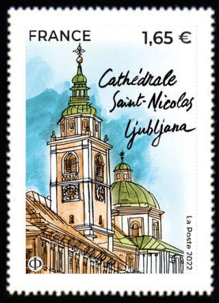 Saint Nicholas Cathedral, Ljubljana, Slovenia