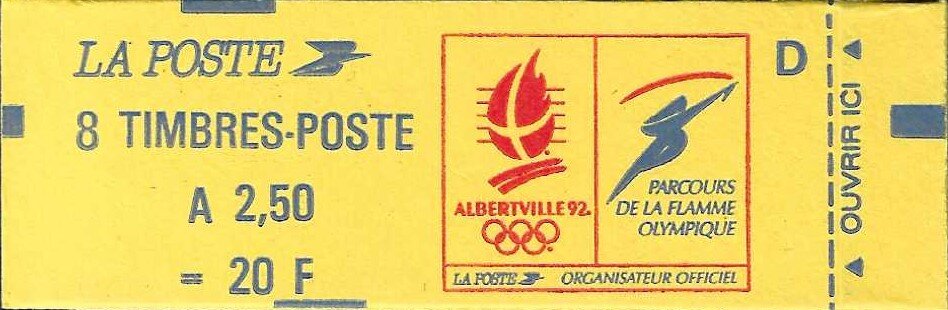 Type Marianne de Briat - 8 timbres - Alberville 92
