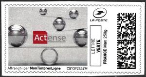 Stamp, Actense 2, France,  , Insurances