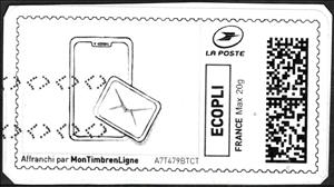 Stamp, Clipboard/paper and Envelope, France,  , Letters (Mail)