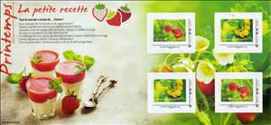 Booklet, Collector Exclusive: Spring (Recipe), France,  , Beverages, Drinkware, Flowers, Fruits, Gastronomy, Seasons, Spring
