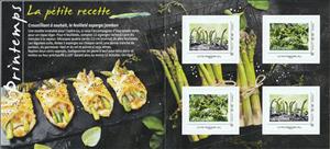 Booklet, Collector Exclusive: Spring (Spinach and Asparagus), France,  , Gastronomy, Herbs and Spices, Seasons, Spring, Vegetables
