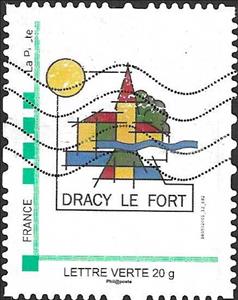 Stamp, Dracy Le Fort, France,  , Townscapes / City Views