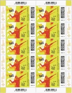 Mini Sheet, Fistball, Germany, Federal Republic,  , Sports
