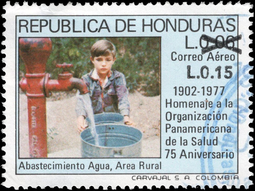 Panamerican Health Organization (OPS)-overprinted