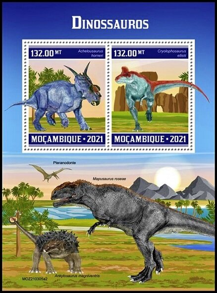 Achelousaurus horneri/Cryolophosaurus ellioti