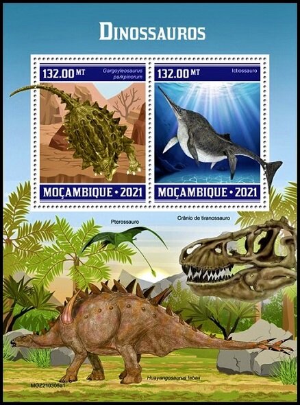 Gargoyleosaurus parkpinorum/Ichthyosaur