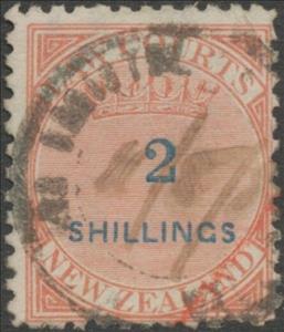 Stamp, Numeral, New Zealand,  , Crowns and Coronets
