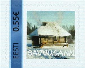 Stamp, Savvusann, Personalized and Private Mail Stamps,  , Apartment Buildings