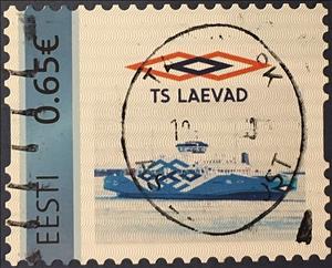 Stamp, TS Laevad, Personalized and Private Mail Stamps,  , Ferries, Passenger-ships, Ships
