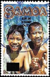 Two boys smiling