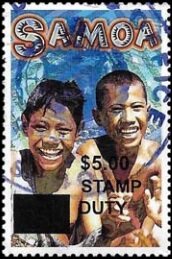 Two boys smiling