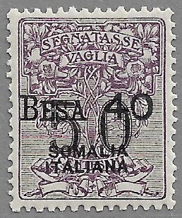 Stamp, Allegory, Somalia, Italian Administration,  , Numbers