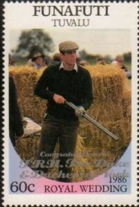 Prince Andrew - Overprinted