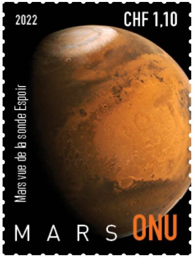 Image of Mars taken by United Arab Emirates Hope Probe