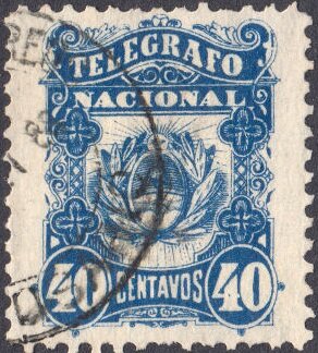 Telegraph stamp type I