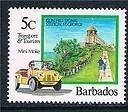 Stamp, Mini Moke,Signal Station, Barbados,  