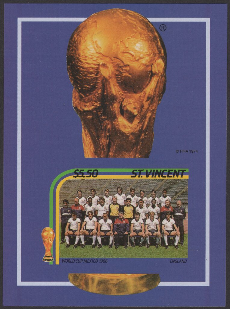 FIFA World Cup 1986 - Team of England