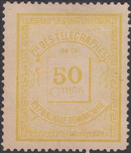 Stamp, Numeral, Dominican Republic,  , Numbers, Telegraphy