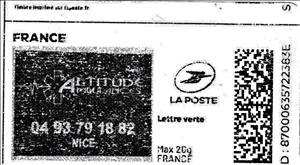 Stamp, Altitude Ambulances, France,  , Vehicles