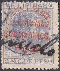 Stamp, Alfonso XII, Philippines,  , Famous People, Heads of State, Kings, Men, Royalty