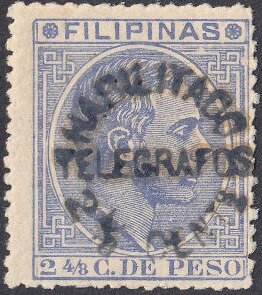 Stamp, Alfonso XII, Philippines,  , Famous People, Heads of State, Kings, Men, Royalty