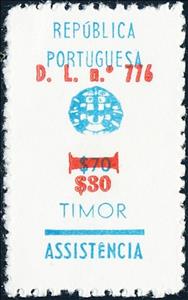 Stamp, Coat of arms of Portugal, Timor,  , Coats of Arms