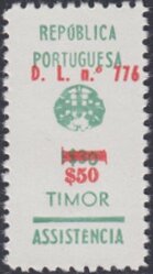 Stamp, Coat of arms of Portugal, Timor,  , Coats of Arms