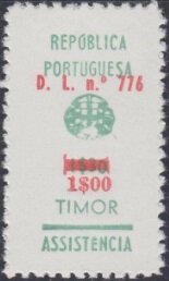Stamp, Coat of arms of Portugal, Timor,  , Coats of Arms