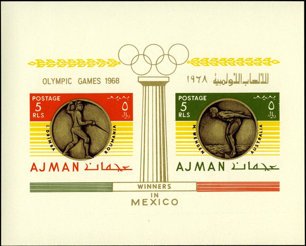 Gold Medals, Mexico Olympic Games