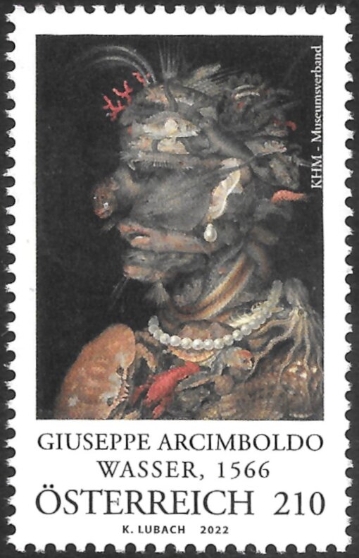 "Water" (1566), by Giuseppe Arcimboldo