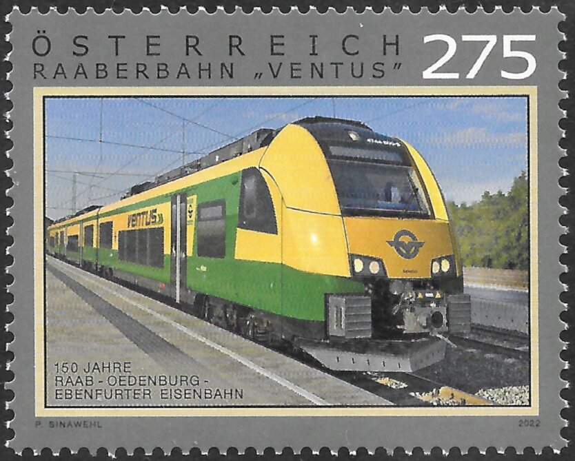 Raab-Oedenburg-Ebenfurth Railway, 150th Anniversary