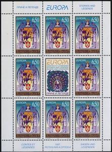 Mini Sheet, Brave Prince, Bosnia and Herzegovina, Serbian Admin,  , C.E.P.T. / Europe, Legends