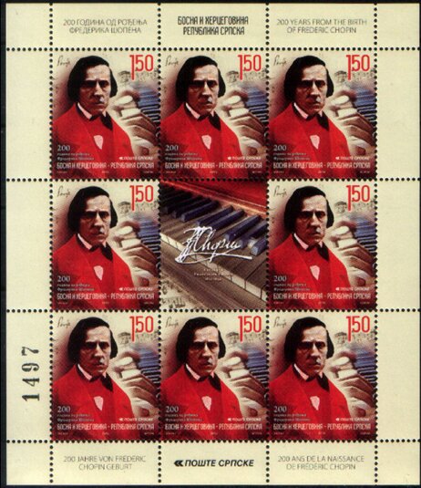 Frederic Chopin (1810 - 1849)