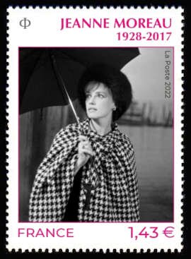 Stamp, Jeanne Moreau, Actress, France,  , Actors, Famous People, Women