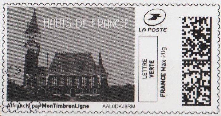 Hauts-de-France in black