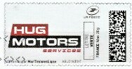 Stamp, Hug Motors, France,  , The Automobile Industry