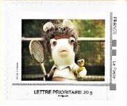 Stamp, International Agriculture Show Paris 2018 5 Tennis Mascot, France,  , Agriculture, Expositions, Mascots