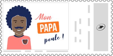 Mon Papa Poule. Fathers Day