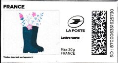 Spring. Flowers in Wellies. Redesign